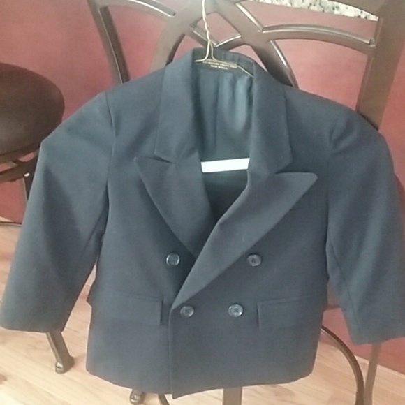 Boys Navy Blue Suit - Picture 1 of 3